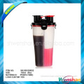 Wenshan BPA FREE Dual Protein Shaker Bottle Logo Printing                        
                                                Quality Assured